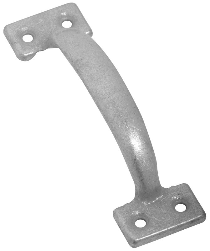 National Hardware 6-1/2 in. L Galvanized Metallic Steel Door Pull