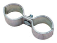 National Hardware 2 in. L Zinc-Plated Silver Steel Gate Pipe Clamp 1 pk