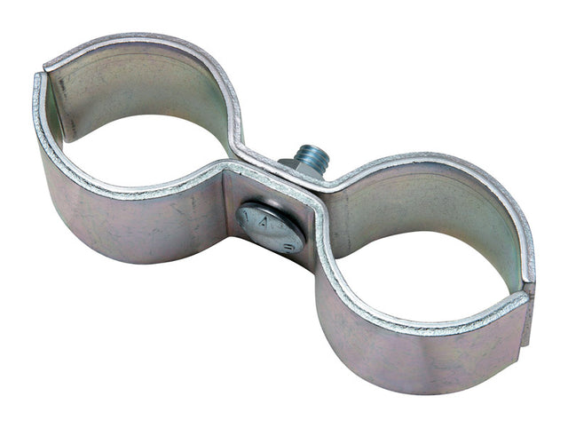 National Hardware 2 in. L Zinc-Plated Silver Steel Gate Pipe Clamp 1 pk