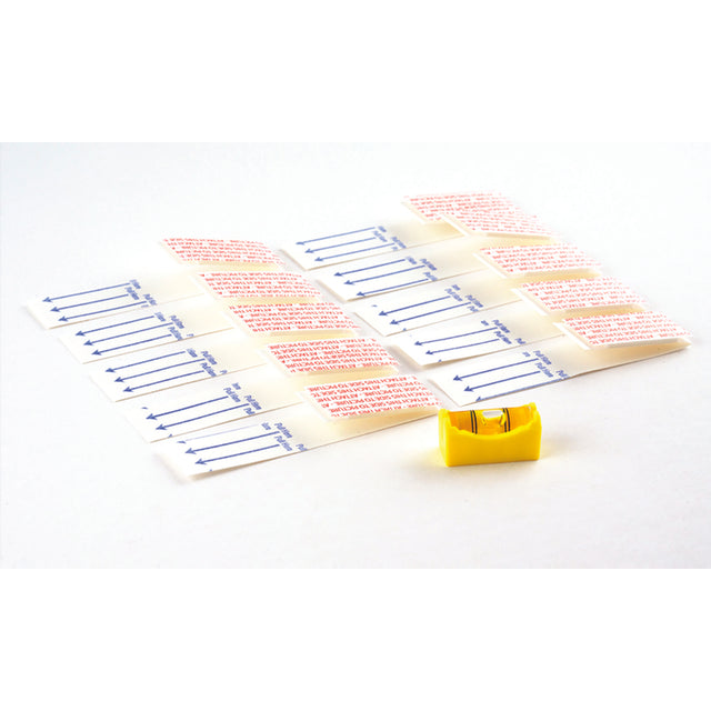Hangman White Adhesive Picture Straghtener 10 pk