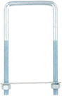 Hampton 3/8 in. X 3-5/8 in. W X 7 in. L Coarse Zinc-Plated Steel Lumber Size Square Bend U-Bolt