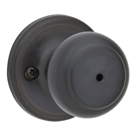 Kwikset Cove Venetian Bronze Privacy Knob Right or Left Handed