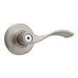 Kwikset Balboa Satin Nickel Privacy Lever Right or Left Handed