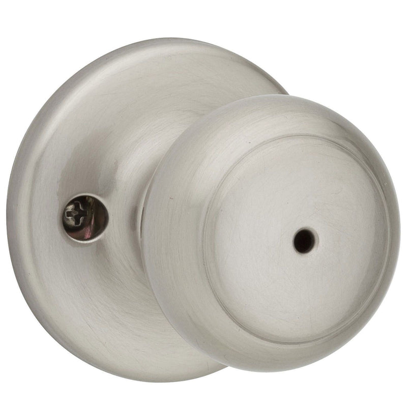 Kwikset Cove Satin Nickel Privacy Knob Right or Left Handed