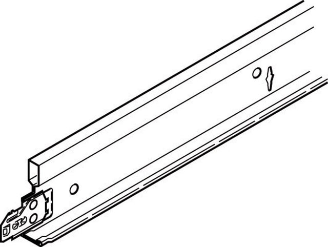 USG Donn Brand SDX416 1 in. L X 48 in. W Cross Tee 1 pk