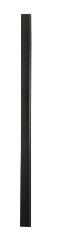M-D Building Products 0.13 in. H X 2.5 in. W X 4 ft. L Prefinished Black Vinyl Wall Base