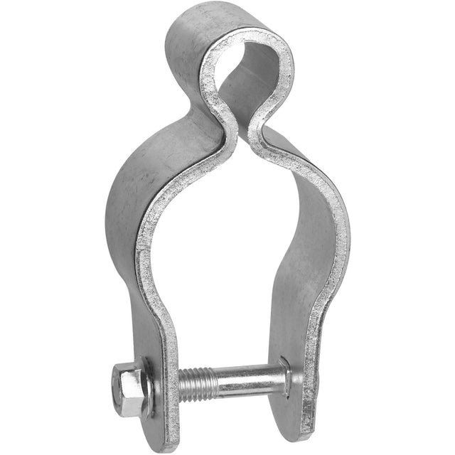 National Hardware 2 in. L Zinc-Plated Silver Steel Pipe Hinge 1 pk