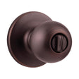 Kwikset Polo Venetian Bronze Privacy Knob Right or Left Handed