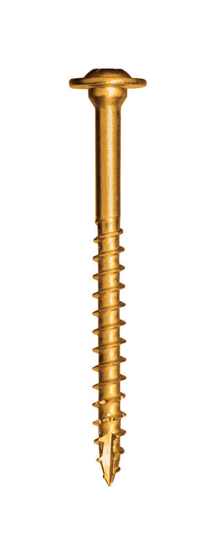 GRK Fasteners 5/16 in. X 2-1/2 in. L Star Washer Head Structural Screws 100 pk
