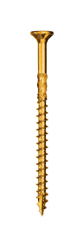 GRK Fasteners R4 No. 9 X 3-1/8 in. L Star Coated Multi-Purpose Screws 425 pk