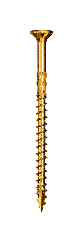 GRK Fasteners R4 No. 10 X 3-1/8 in. L Star Coated Multi-Purpose Screws 350 pk