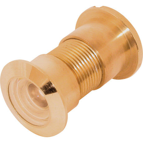 Prime-Line 0.93 in. D 130 deg Polished Brass Brass Door Viewer