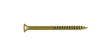 FastenMaster GuardDog No. 10 X 3 in. L Gold Phillips/Square Bugle Head Deck Screws 75 pk