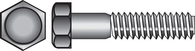 Hillman 5/16-18 in. D X 1 in. L Stainless Steel Hex Head Cap Screw 100 pk Hillman 5/16-18 in. D X 1 in. L Stainless Steel Hex Head Cap Screw 100 pk