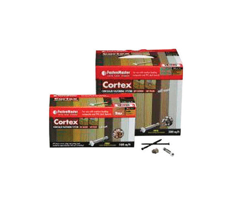 FastenMaster Cortex 2-3/4 in. L Pebble Gray Torx Ttap Star Head Deck Screws and Plugs Kit 1 pk