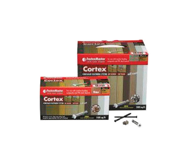 FastenMaster Cortex 2-3/4 in. L Island Mist Torx Ttap Star Head Deck Screws and Plugs Kit 1 pk