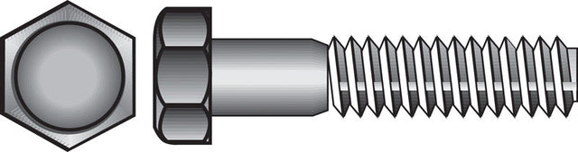 Hillman 1/2-13 in. D X 4 in. L Steel Hex Head Cap Screw 10 pk Hillman 1/2-13 in. D X 4 in. L Steel Hex Head Cap Screw 10 pk