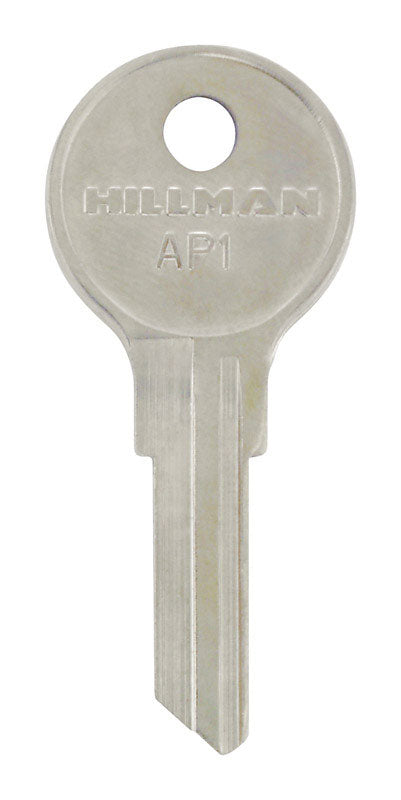 Hillman Traditional Key House/Office Key Blank 112 AP1 Single For Chicago Locks