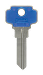 Hillman Traditional Key House/Office Key Blank 70 DE6, DE5, HR1, MD17 Single For Dexter Locks