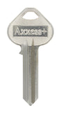 Hillman Traditional Key House/Office Key Blank 86 RU45 Single For Russwin Locks