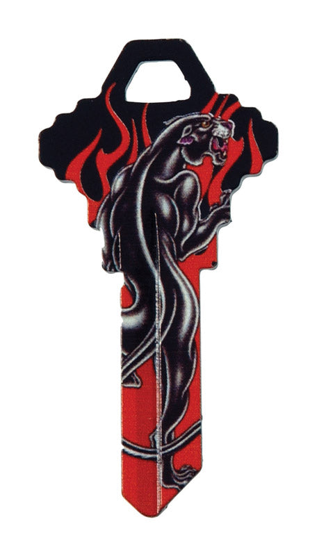 Hillman Wackey Panther House/Office Universal Key Blank Single