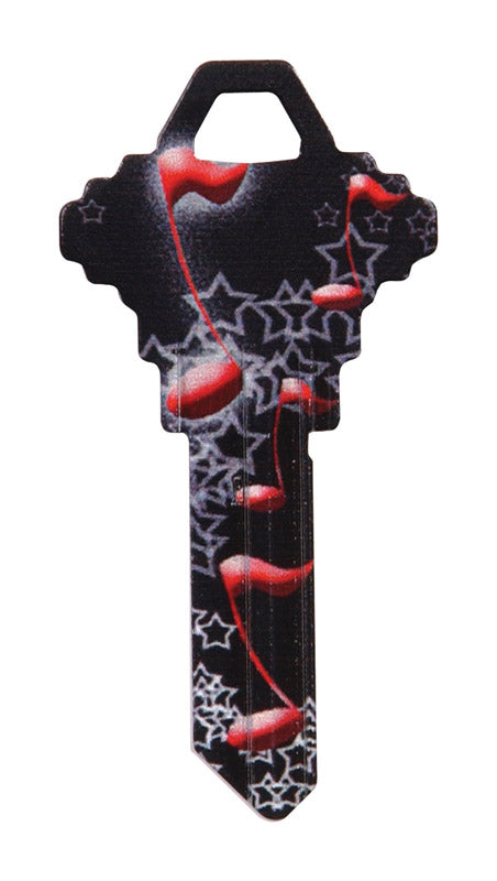 Hillman Wackey Music Notes House/Office Universal Key Blank Single