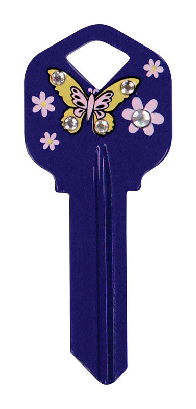 Hillman DIVA Butterfly House/Office Universal Key Blank Single