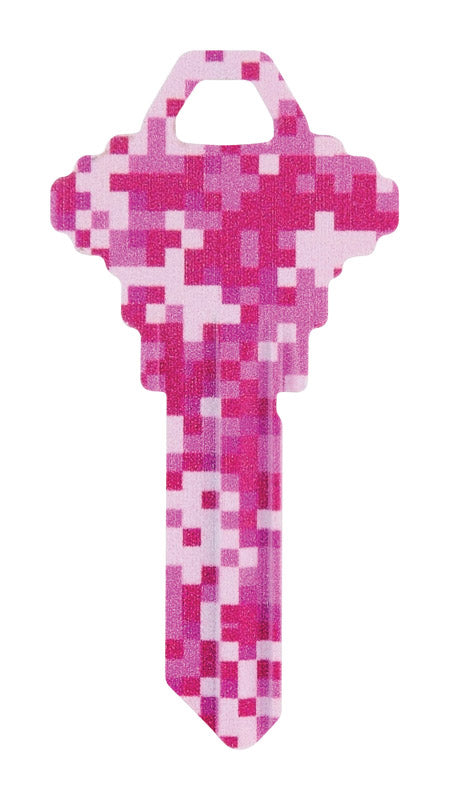 Hillman Wackey Digital Camo House/Office Universal Key Blank 68/SC1 Single