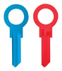 Hillman Zero Gravity House/Padlock Universal Key Blank Double