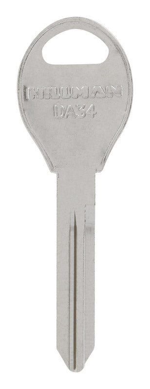 Hillman Automotive Key Blank Double For Nissan