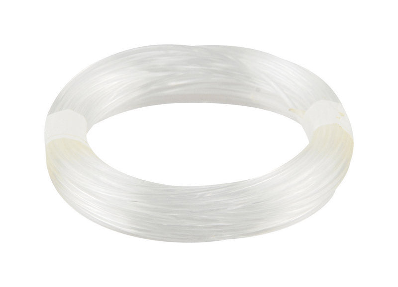 OOK 15 ft. L Plastic 20 Ga. Invisible Cord
