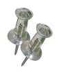 Hillman Clear Push Pins 16 pk