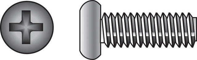 Hillman No. 1/4-20 X 1/2 in. L Phillips Pan Head Stainless Steel Machine Screws 100 pk