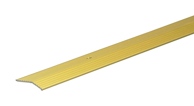 Frost King 0.63 in. W X 72 in. L Polished Gold Aluminum Carpet Joiner