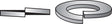Hillman 1/4 in. D Stainless Steel Split Lock Washer 100 pk