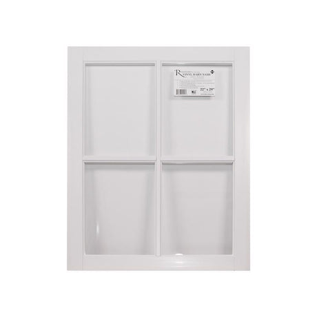 Duo-Corp Renaissance Vinyl Barn Sash White Glass/Vinyl Window 29 in. H X 3.875 in. W X 24 in. L 3 pk