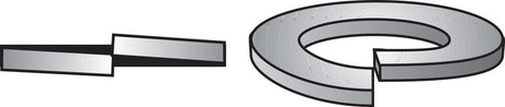 Hillman 1/2 in. D Stainless Steel Split Lock Washer 50 pk