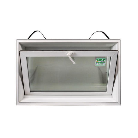 Duo-Corp PNP Hopper White Glass/Vinyl Window 20 in. H X 7.875 in. W X 31.875 in. L 1 pk