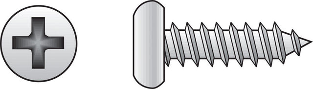 Hillman No. 14 X 3 in. L Phillips Pan Head Sheet Metal Screws 50 pk