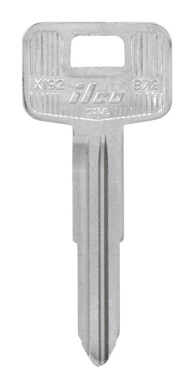 Hillman Automotive Key Blank B72 Double For GM