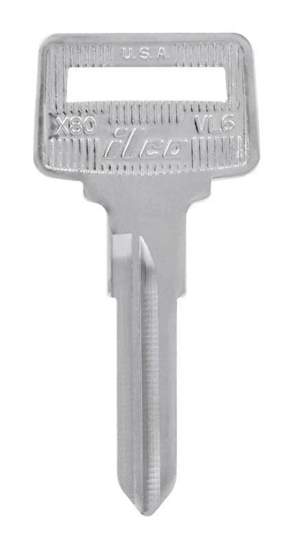 Hillman Automotive Key Blank VL6 Double For Volvo