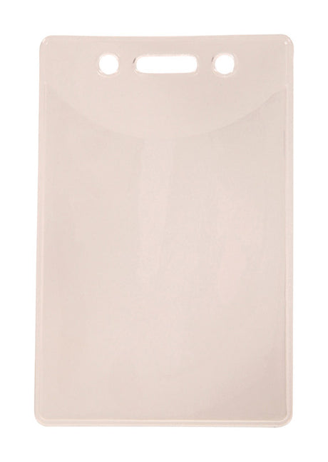 HILLMAN Plastic Clear ID Holder Badge Sleeve