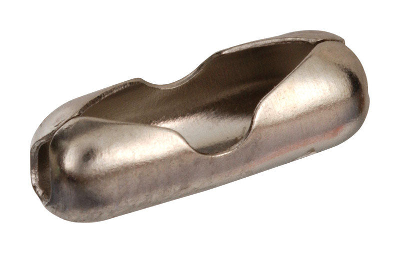 HILLMAN Aluminum Silver Bands/Caps Ball Chain Connector
