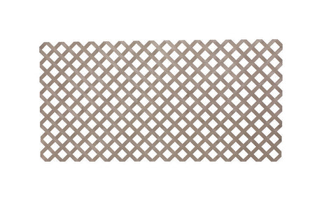 Deckorators 4 ft. W X 8 ft. L Gray Plastic Lattice Panel