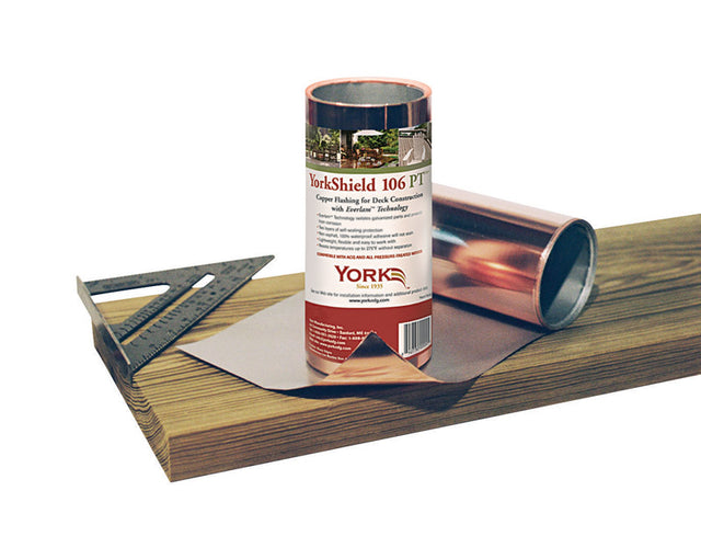 York 106 PT 8 in. W X 720 in. L Copper Flashing Copper