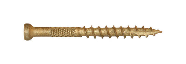 Screw Products No. 7 X 1-5/8 in. L Star Bronze Wood Screws 1 lb lb 233 pk