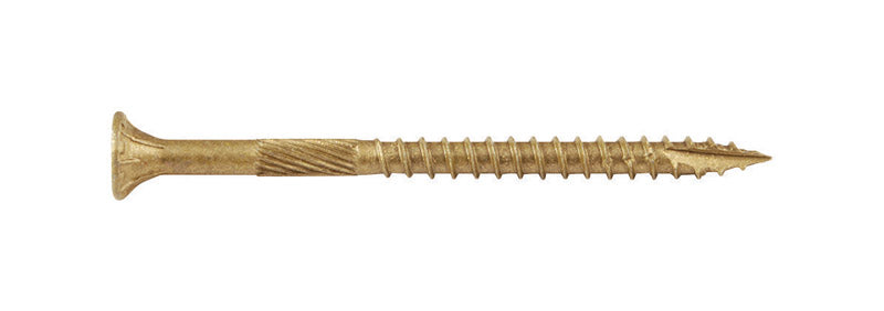 Screw Products No. 9 X 2-1/2 in. L Star Bronze Wood Screws 5 lb lb 468 pk