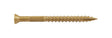 Screw Products No. 9 X 2 in. L Star Bronze Wood Screws 1 lb lb 137 pk