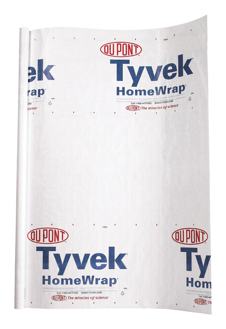 Tyvek 3 ft. W X 100 ft. L House Wrap