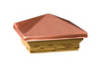 Deckorators 3 in. H X 4 in. W Copper Wood Post Cap